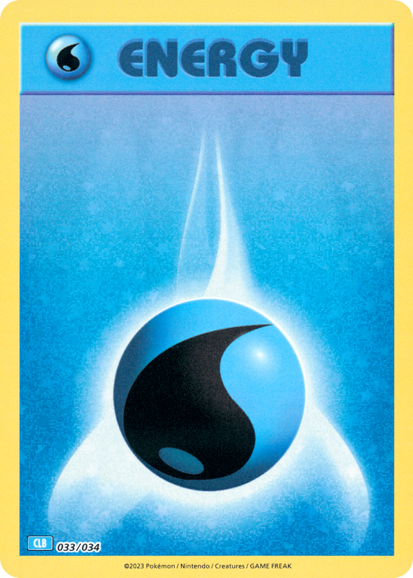 Basic{W}Energy Pokémon Trading Card Game Classic—Blastoise SET-033