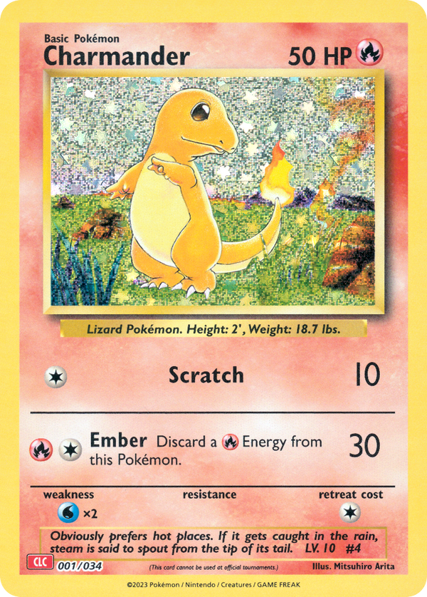 Charmander Pokémon Trading Card Game Classic—Charizard SET-001