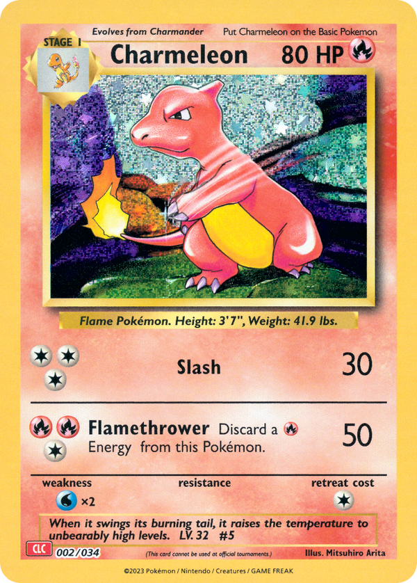 Charmeleon Pokémon Trading Card Game Classic—Charizard SET-002