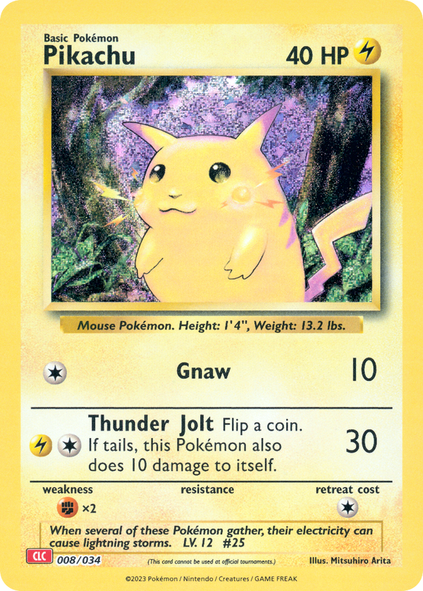 Pikachu Pokémon Trading Card Game Classic—Charizard SET-008