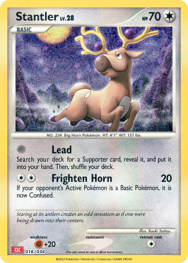 Stantler Pokémon Trading Card Game Classic—Charizard SET-016