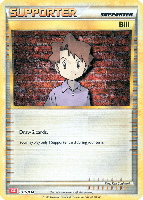 Bill Pokémon Trading Card Game Classic—Charizard SET-018