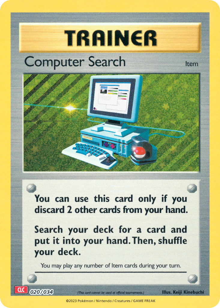 Computer Search Pokémon Trading Card Game Classic—Charizard SET-020