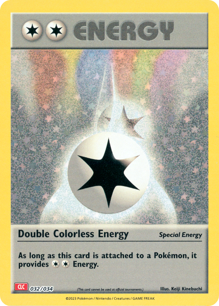 Double Colorless Energy Pokémon Trading Card Game Classic—Charizard SET-032