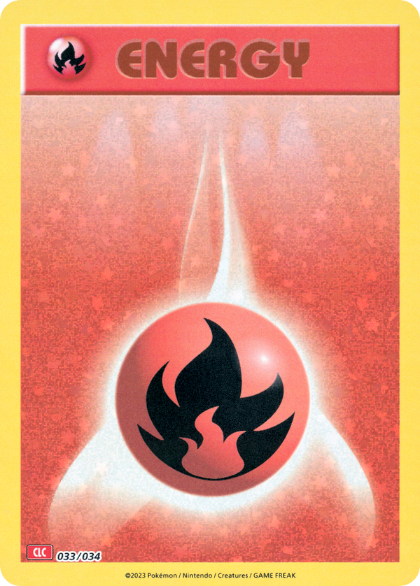Basic{R}Energy Pokémon Trading Card Game Classic—Charizard SET-033
