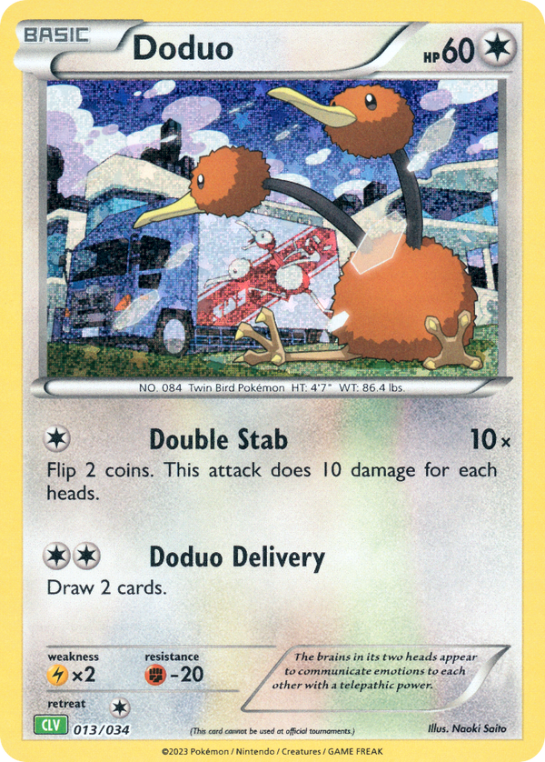 Doduo Pokémon Trading Card Game Classic—Venusaur SET-013