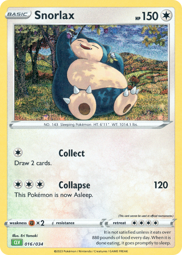 Snorlax Pokémon Trading Card Game Classic—Venusaur SET-016