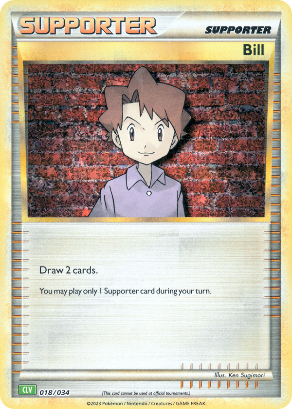Bill Pokémon Trading Card Game Classic—Venusaur SET-018