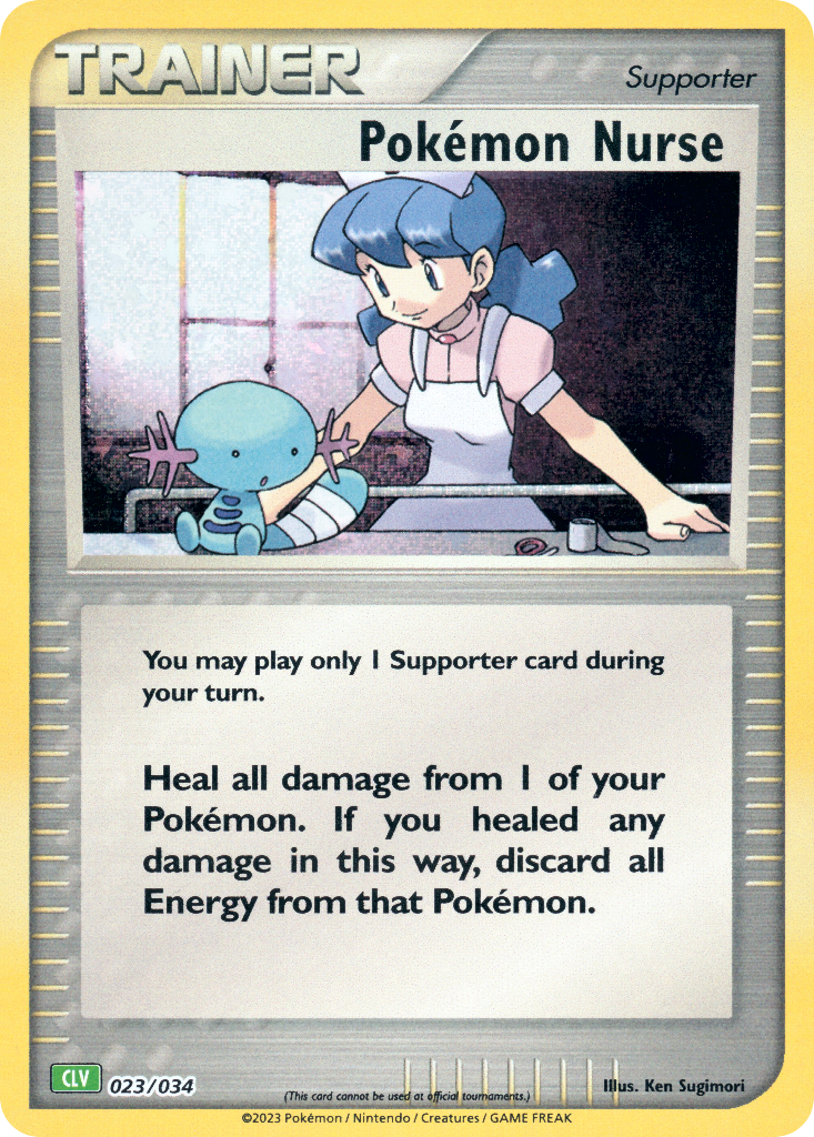 Pokémon Nurse Pokémon Trading Card Game Classic—Venusaur SET-023