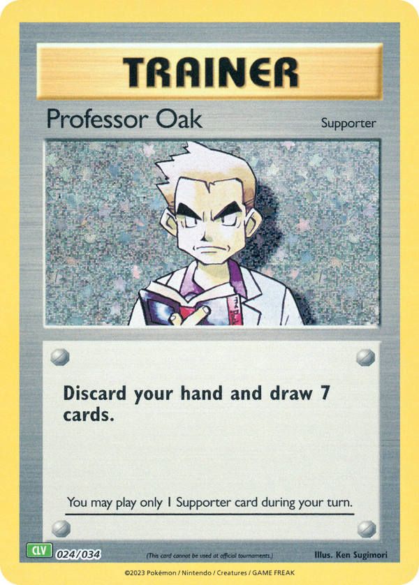Professor Oak Pokémon Trading Card Game Classic—Venusaur SET-024
