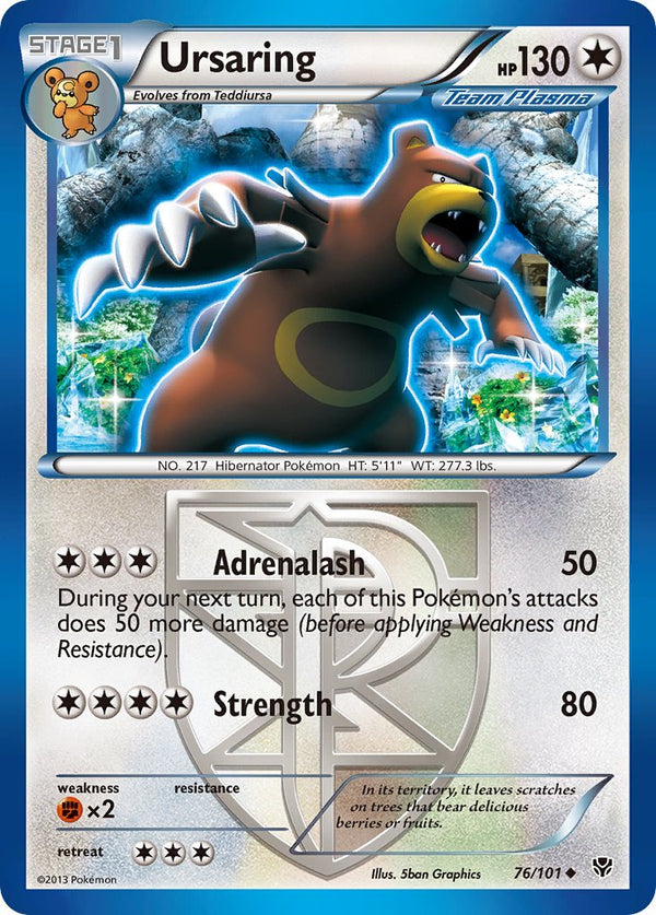 Ursaring Plasma Blast SET-76