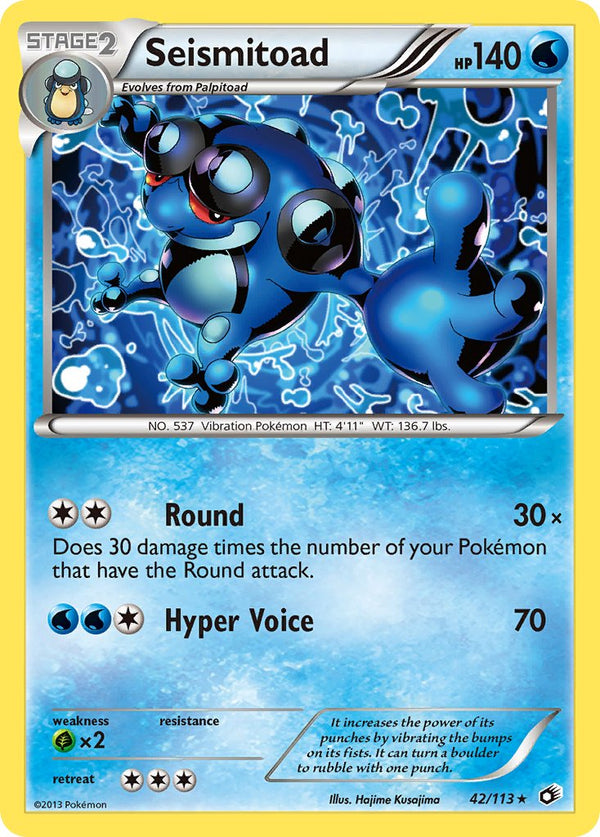 Seismitoad Legendary Treasures SET-42