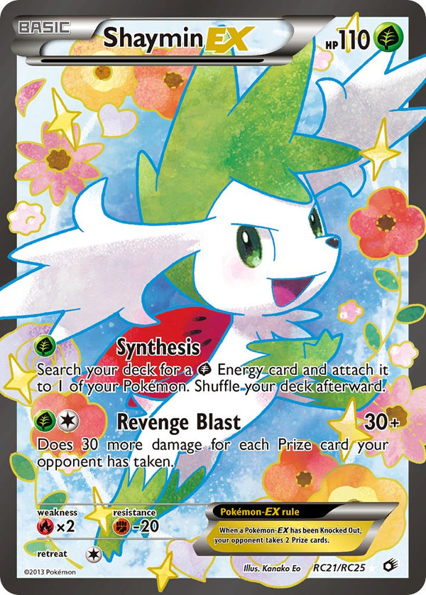 Shaymin EX Legendary Treasures 2013 #RC21