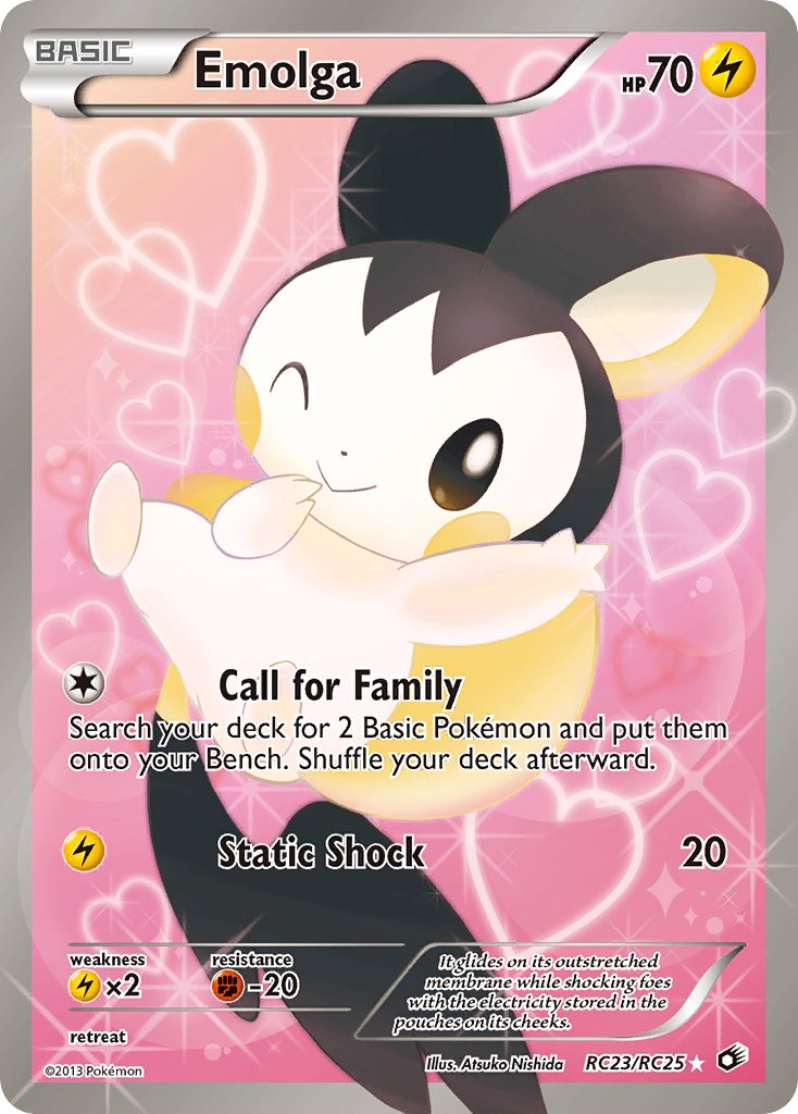Emolga Legendary Treasures 2013 #RC23