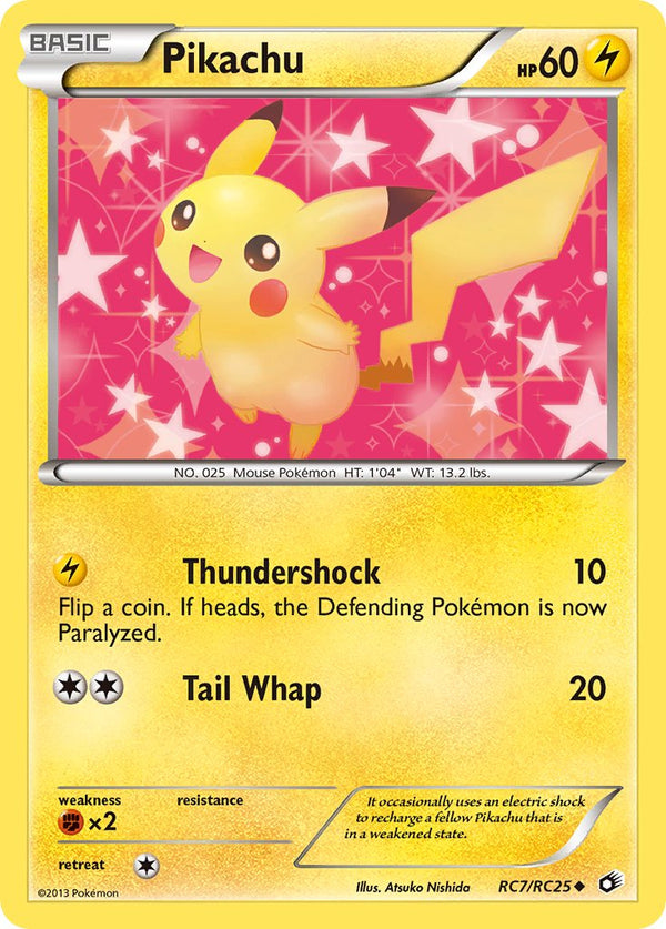 Pikachu Legendary Treasures 2013 - #RC7