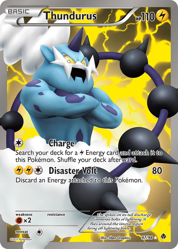 Thundurus Emerging Powers 2011 #97
