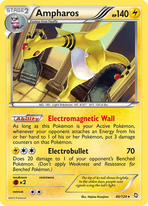 Ampharos Dragons Exalted SET-40
