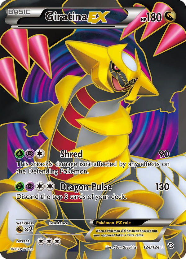Giratina-EX Dragons Exalted 2012 - #124