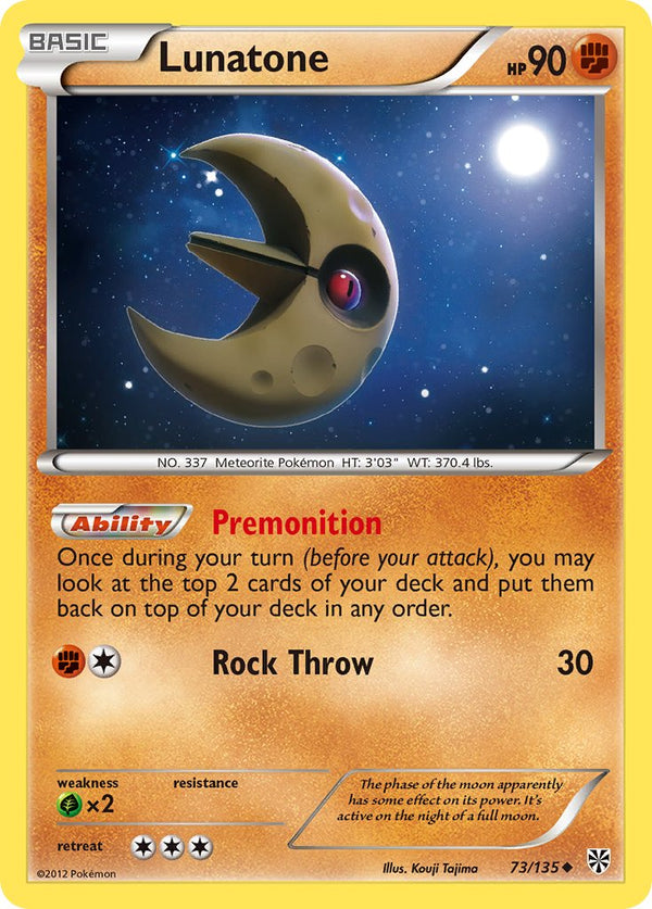 Lunatone Plasma Storm SET-73