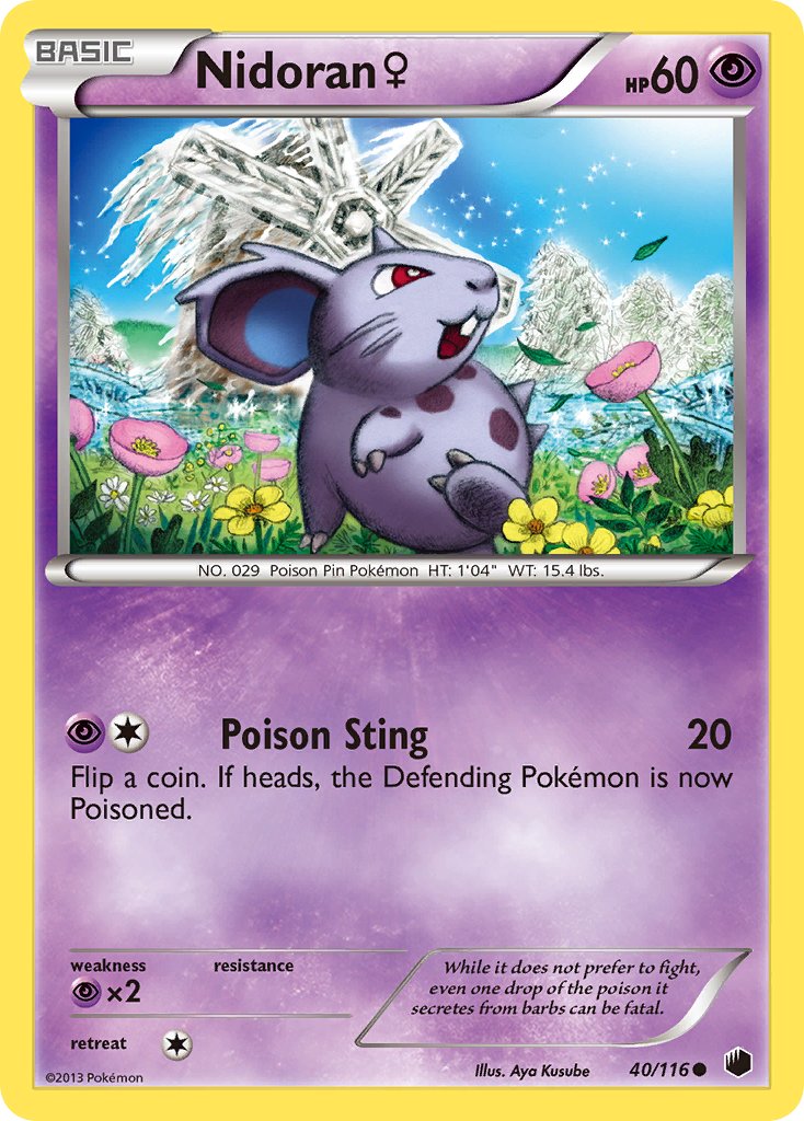 Nidoran Female Plasma Freeze SET-40