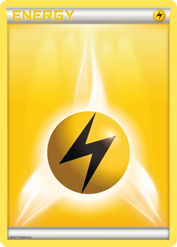Lightning Energy Black & White Energy (2011 Unnumbered) SET-No Number