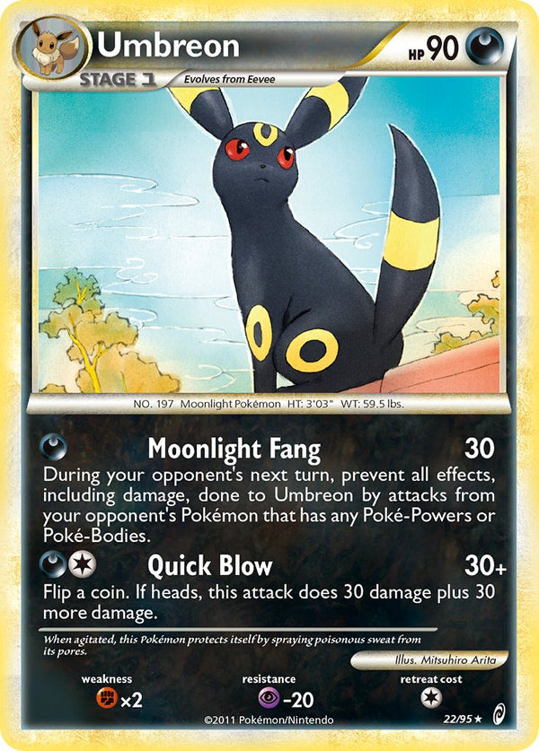 Umbreon Call of Legends 2011 #22