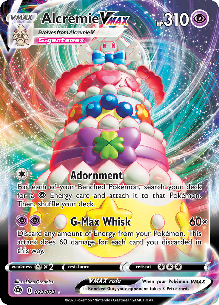 Alcremie VMAX Champion's Path SET-023