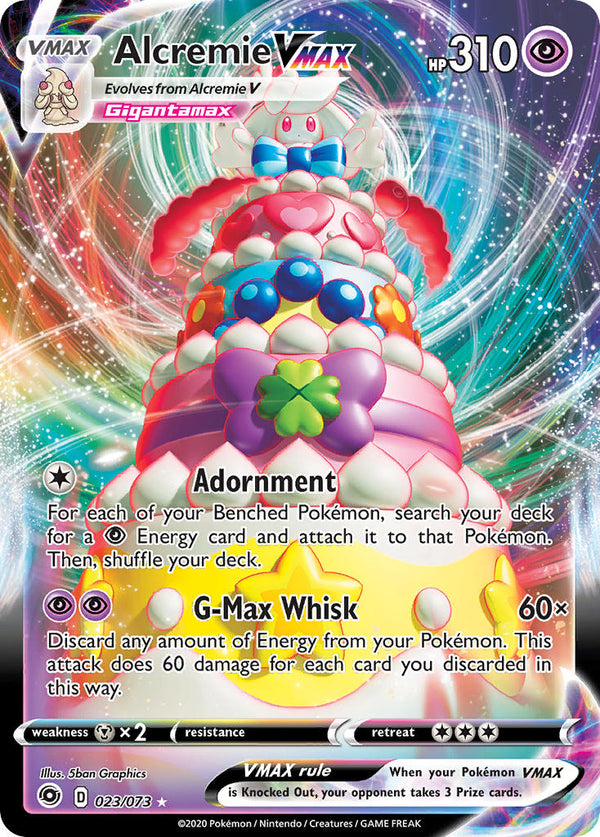 Alcremie VMAX Champion's Path SET-023