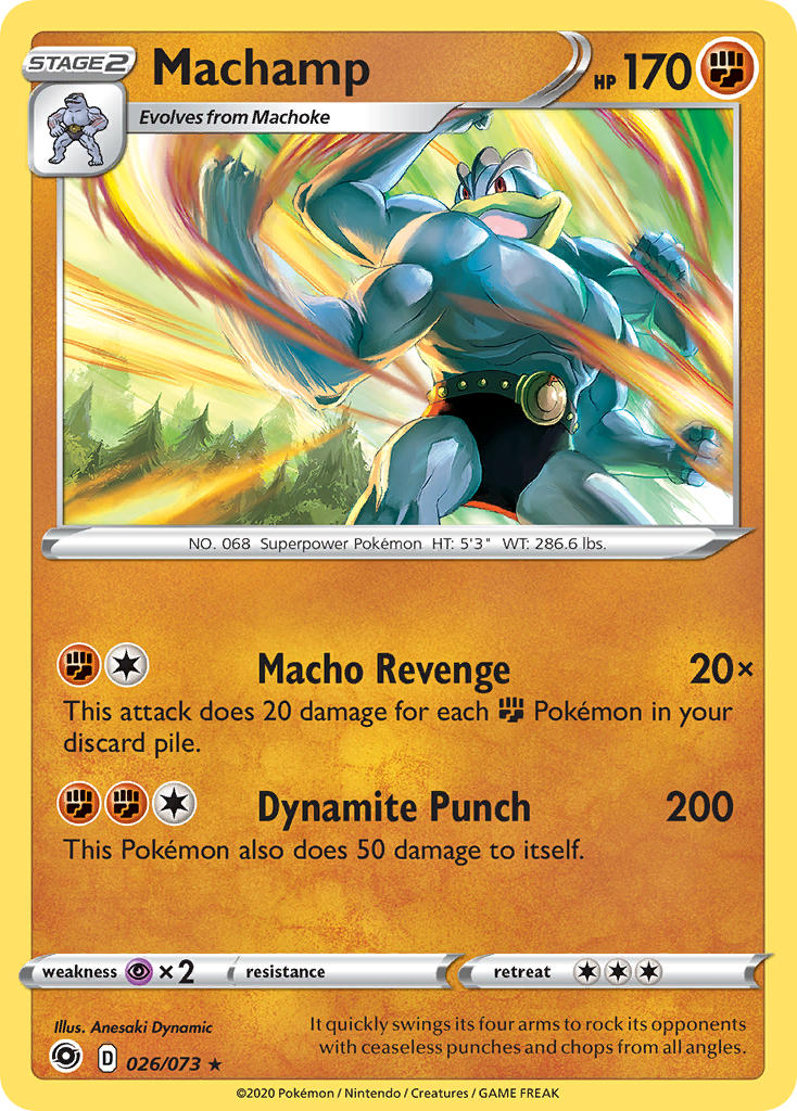 Machamp Champion's Path SET-026