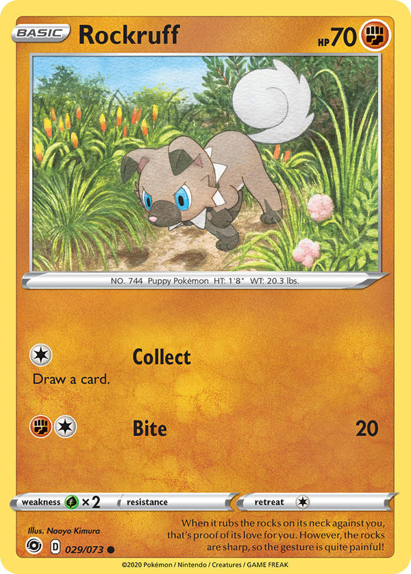 Rockruff Champion's Path SET-029