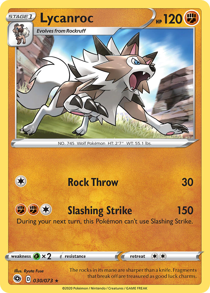Lycanroc Champion's Path SET-030