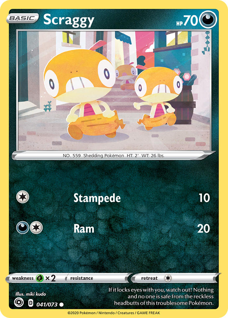 Scraggy Champion's Path SET-041