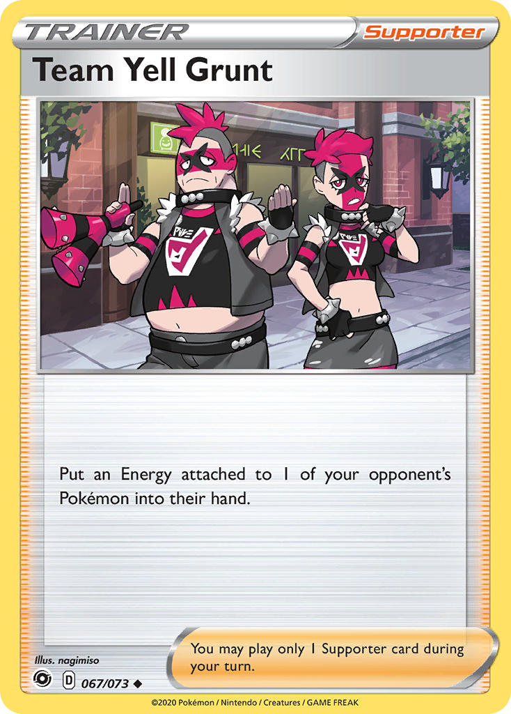 Team Yell Grunt Champion's Path SET-067