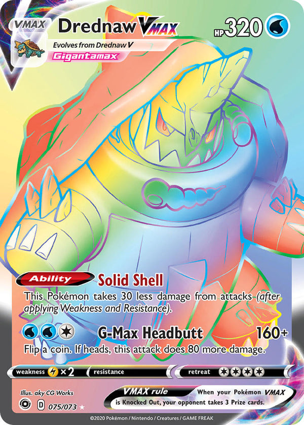 Drednaw VMAX Champion's Path SET-075