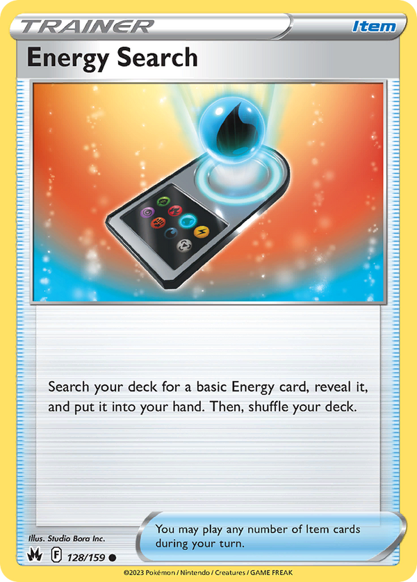 Energy Search Crown Zenith SET-128