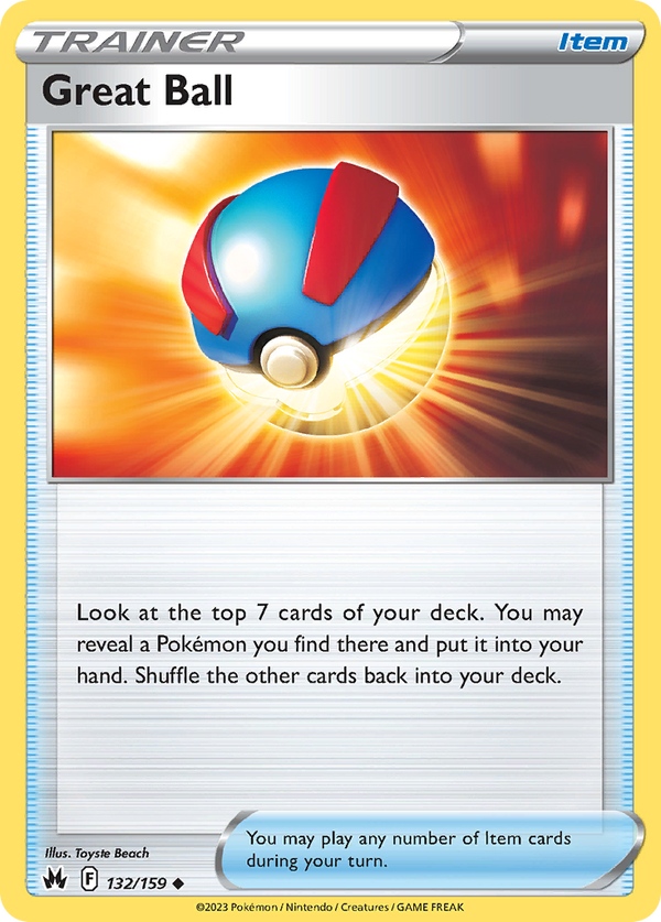 Great Ball Crown Zenith SET-132