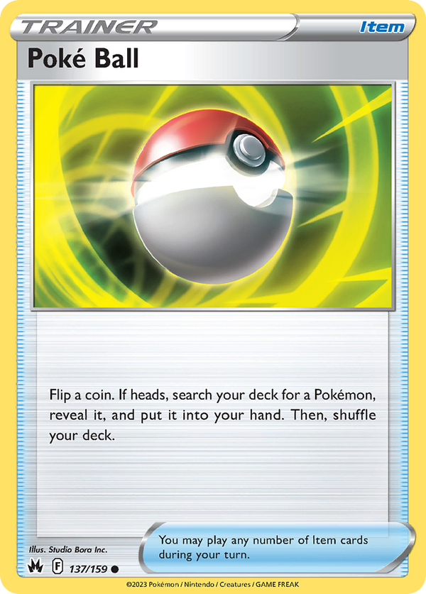 Poké Ball Crown Zenith SET-137