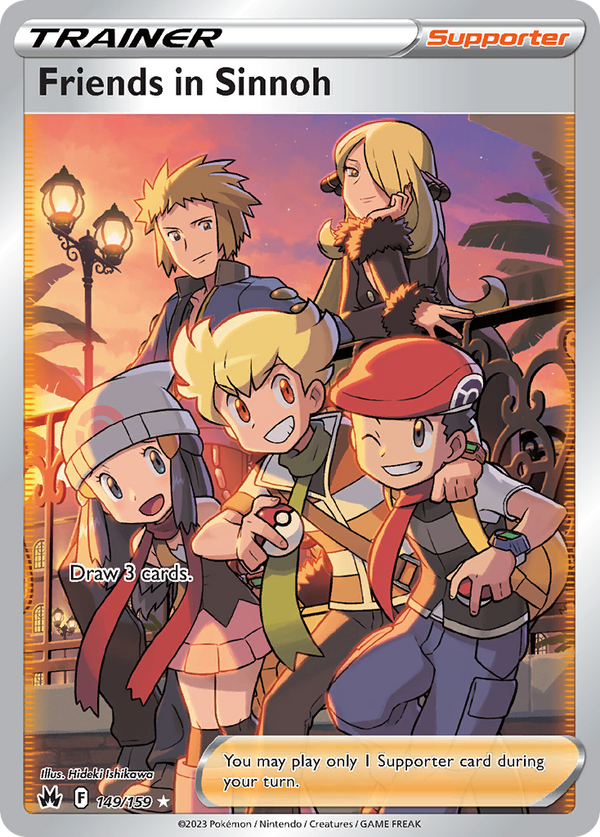 Friends in Sinnoh Crown Zenith SET-149