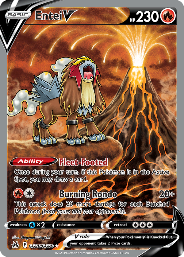Entei V Crown Zenith SET-GG36