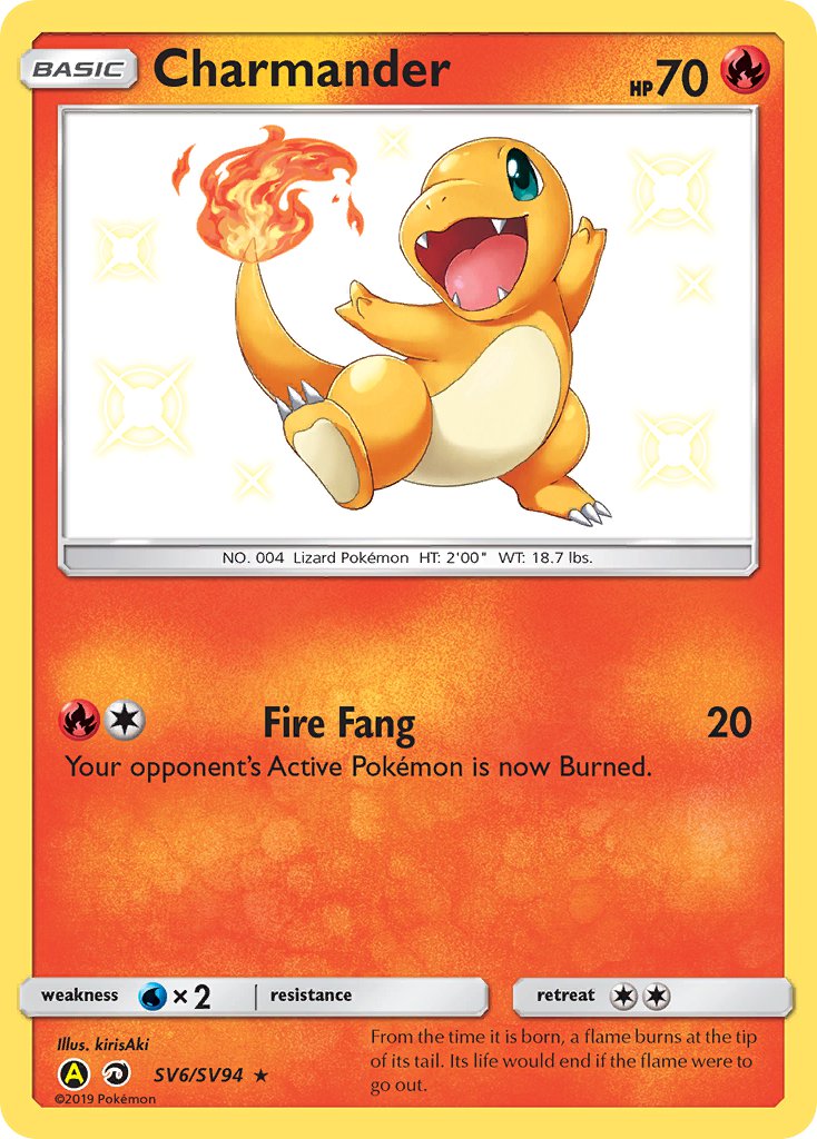 Charmander Dragon Majesty SET-SV6
