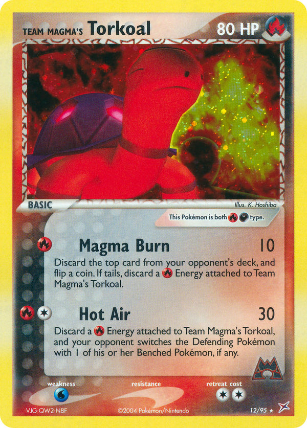Team Magma’s Torkoal Team Magma vs Team Aqua SET-12