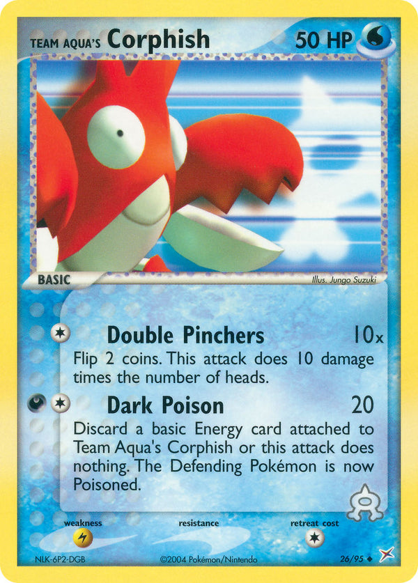 Team Aqua’s Corphish Team Magma vs Team Aqua SET-26