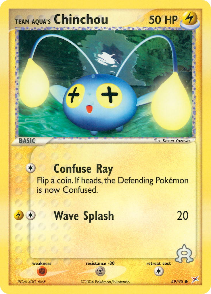 Team Aqua’s Chinchou Team Magma vs Team Aqua SET-49