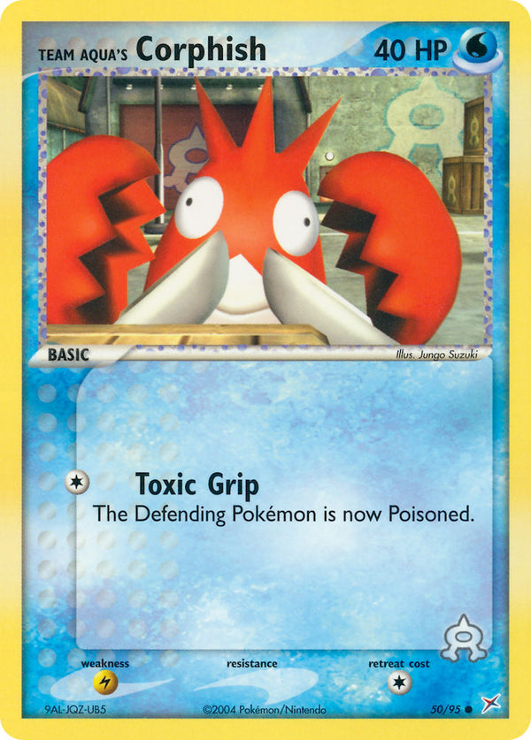 Team Aqua’s Corphish Team Magma vs Team Aqua SET-50