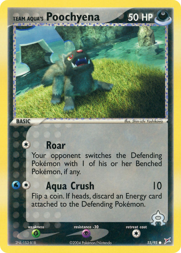 Team Aqua’s Poochyena Team Magma vs Team Aqua SET-55