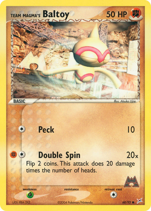 Team Magma’s Baltoy Team Magma vs Team Aqua SET-60