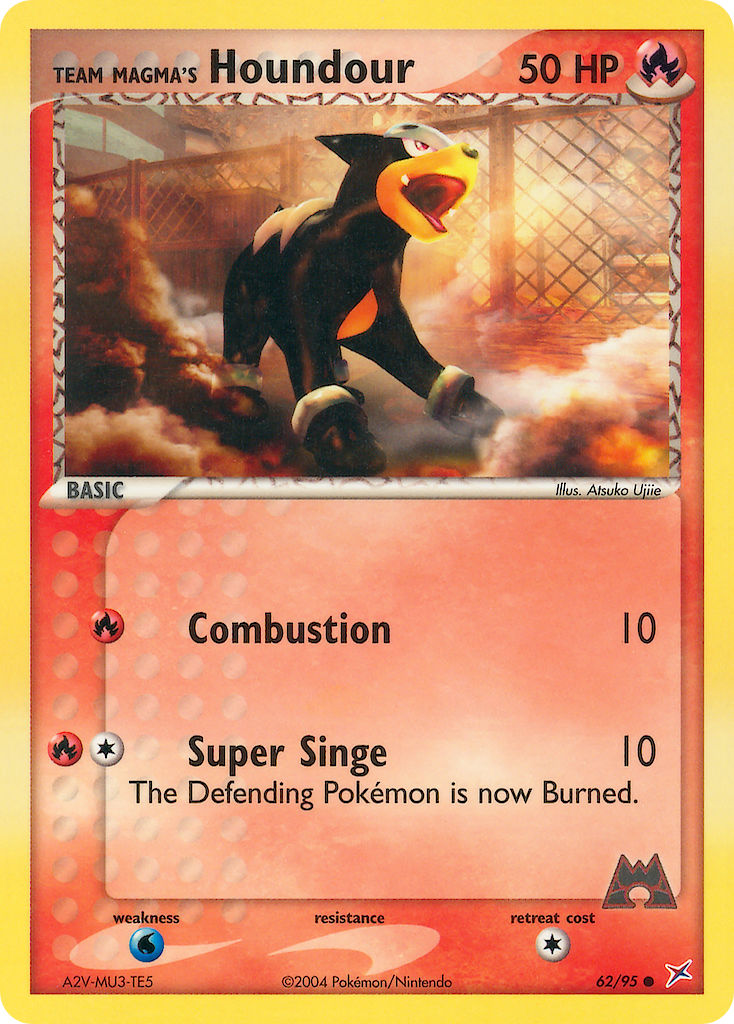 Team Magma’s Houndour Team Magma vs Team Aqua SET-62
