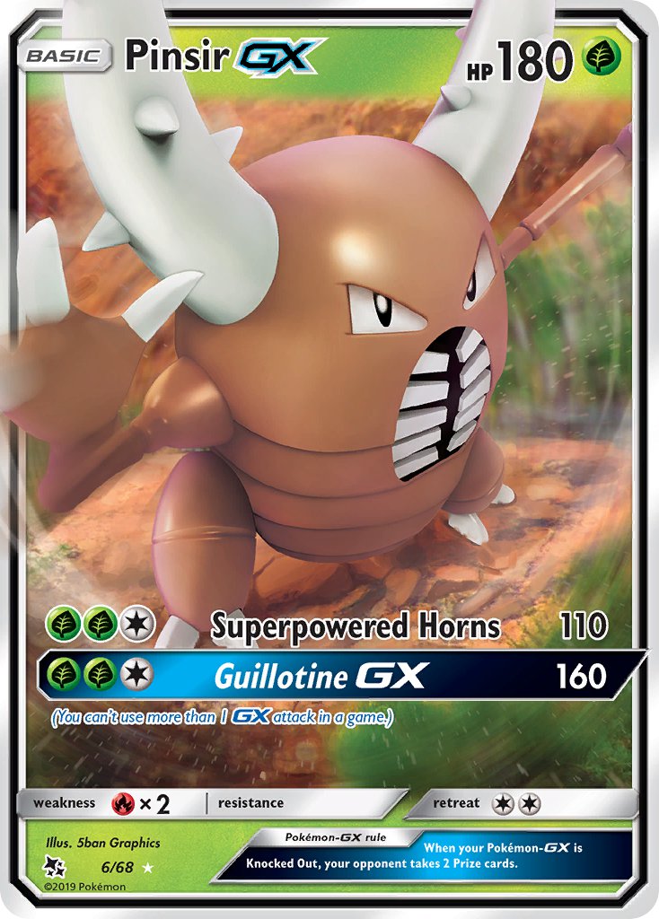 Pinsir-GX Hidden Fates SET-6