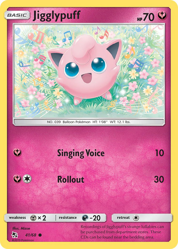 Jigglypuff Hidden Fates SET-41