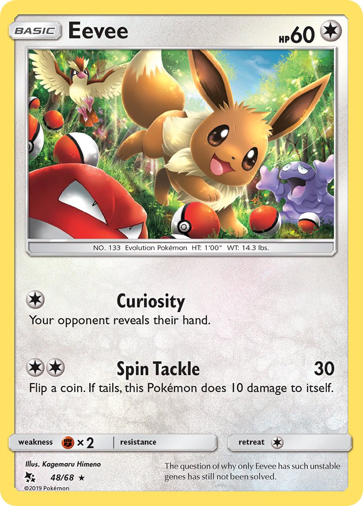 Eevee Hidden Fates SET-48